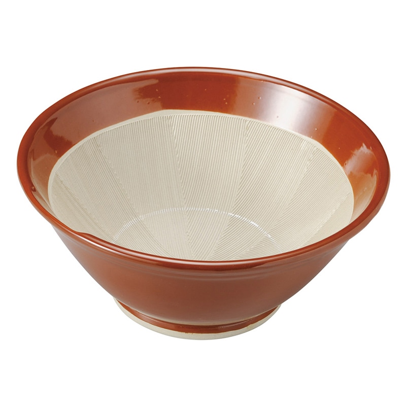 山万 35625-620 スリ鉢6号(常滑焼) 1個(ご注文単位1個)【直送品】