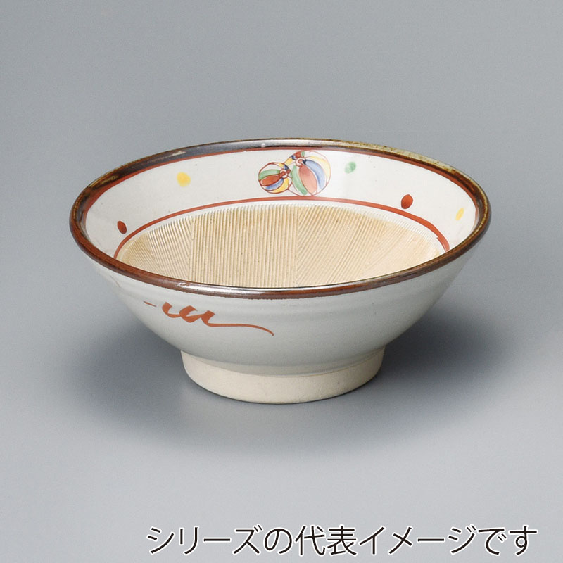 山万 35725-460 京風船5寸すり鉢 1個（ご注文単位1個）【直送品】