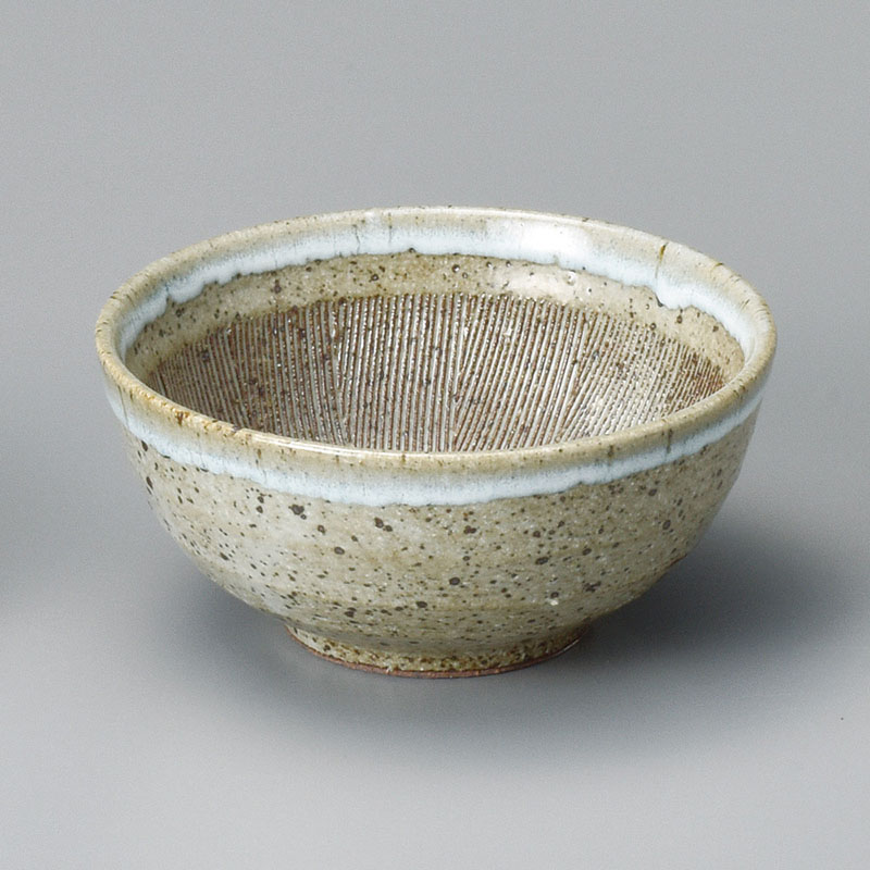 山万 35738-310 ワラ灰掛丸5.5寸すり鉢 1個(ご注文単位1個)【直送品】