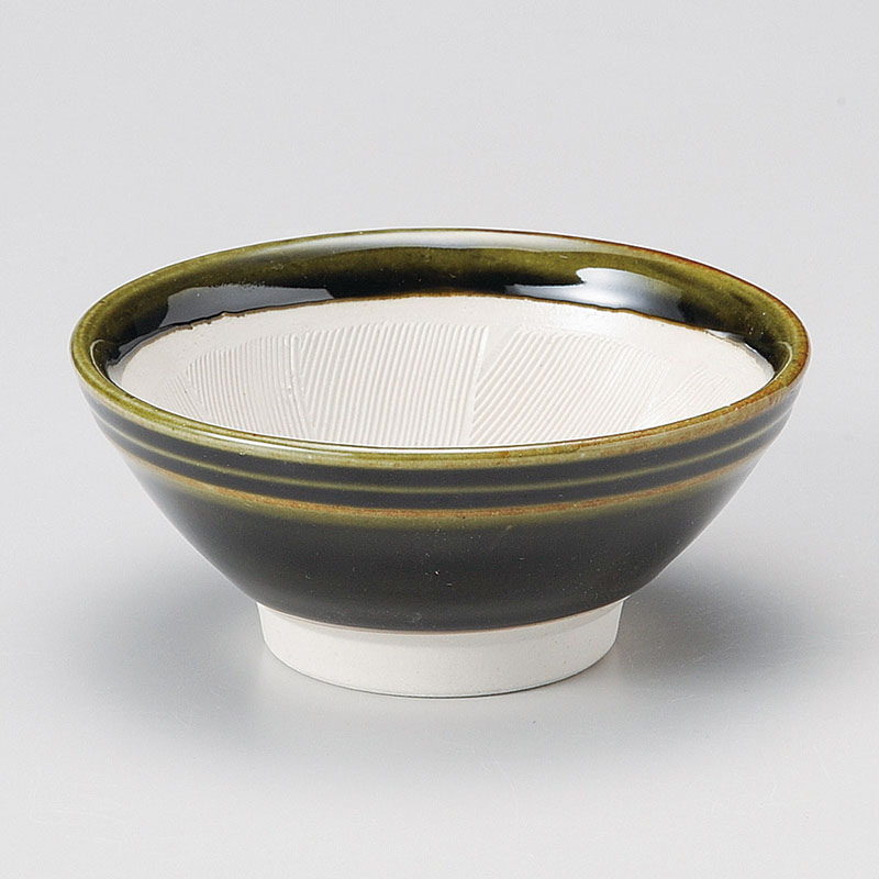 山万 35812-250 織部4寸スリ鉢 1個（ご注文単位1個）【直送品】