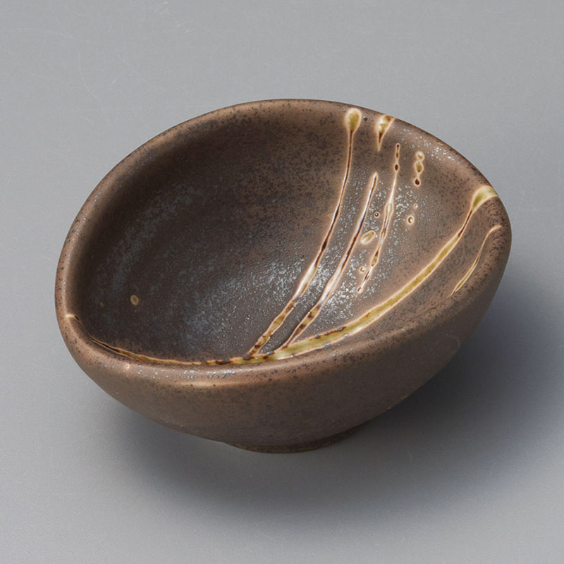 山万 35922-100 織部乱刷毛うずうず小付 1個（ご注文単位1個）【直送品】