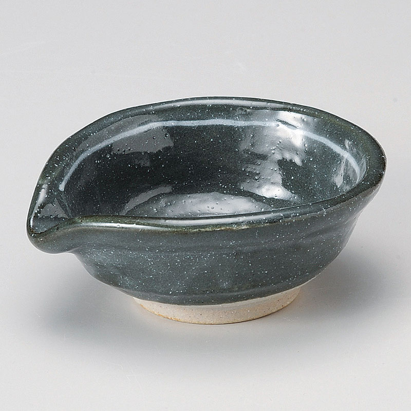 山万 36013-580 黒化粧一珍4.0片口小鉢 1個（ご注文単位1個）【直送品】