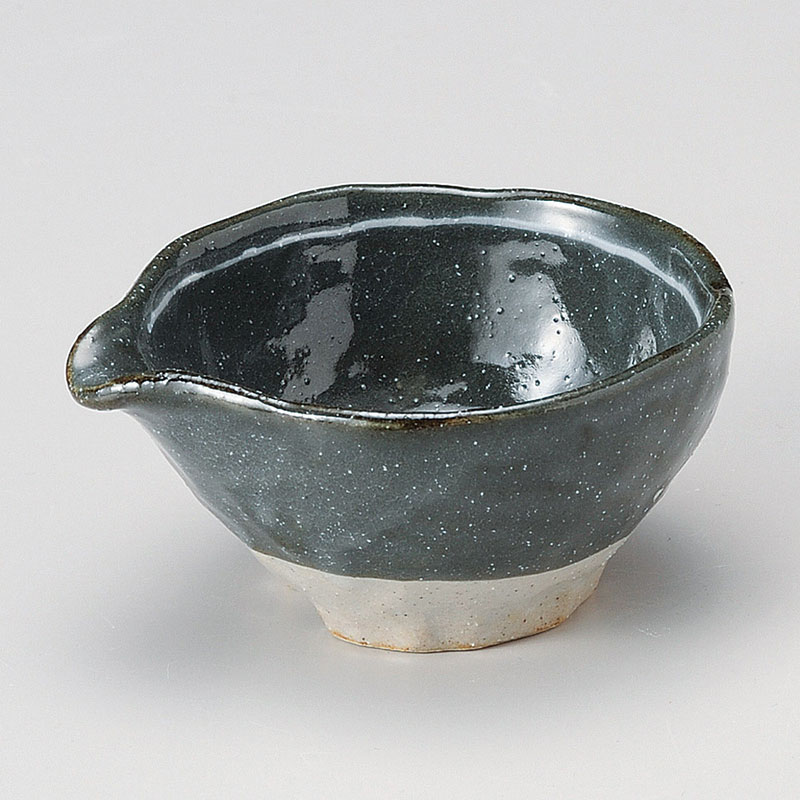 山万 36014-580 黒化粧一珍3.0片口小鉢 1個（ご注文単位1個）【直送品】