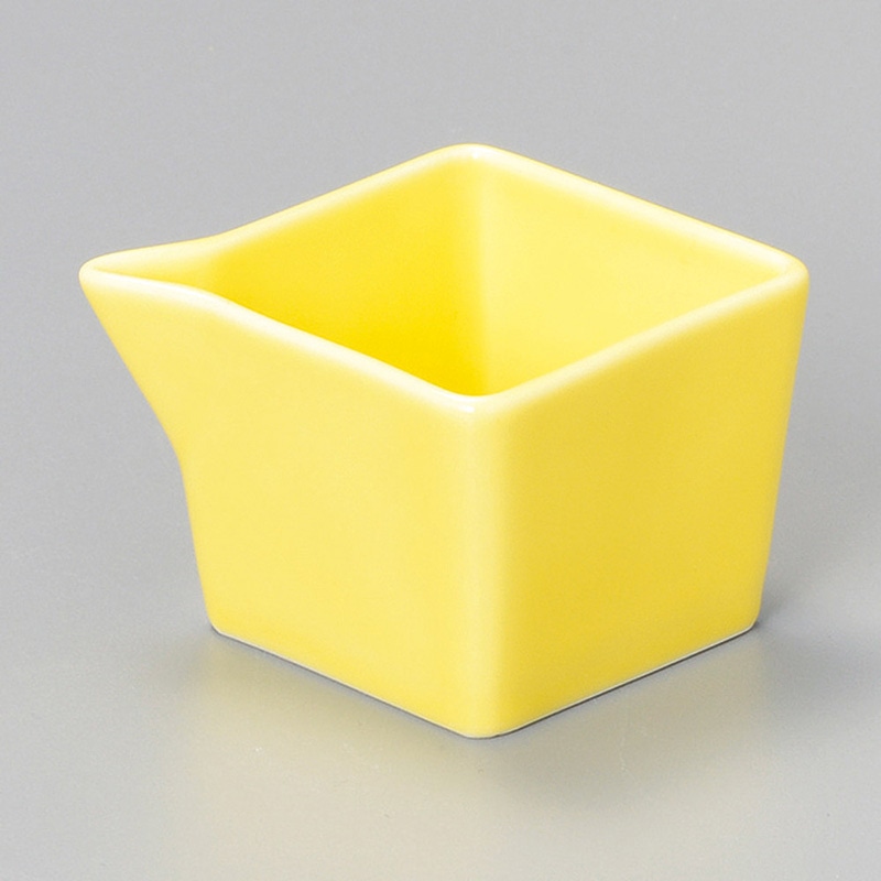 山万 35916-570 片口角ドレッシング黄 1個（ご注文単位1個）【直送品】