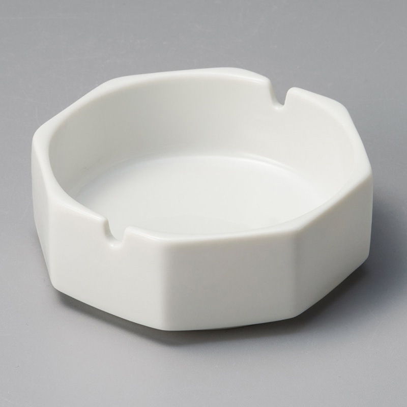 山万 36121-400 白八角灰皿 1個（ご注文単位1個）【直送品】