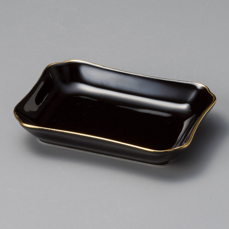 山万 36112-480 金線ブラック長角S 1個（ご注文単位1個）【直送品】