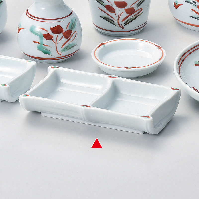 山万 36205-290 手書き吉兆二品皿 1個（ご注文単位1個）【直送品】