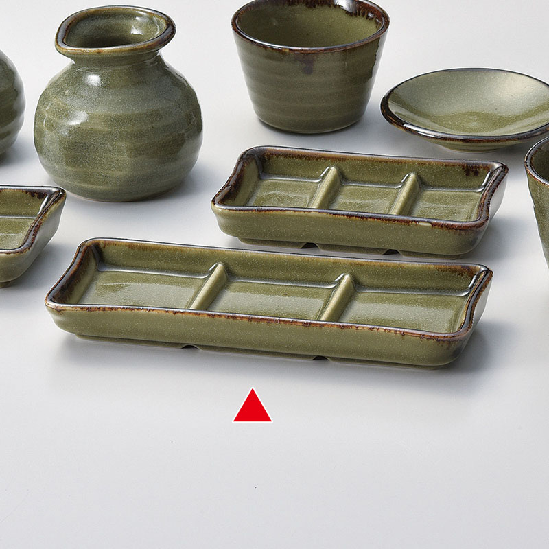 山万 36235-230 唐津三品盛(大) 1個（ご注文単位1個）【直送品】