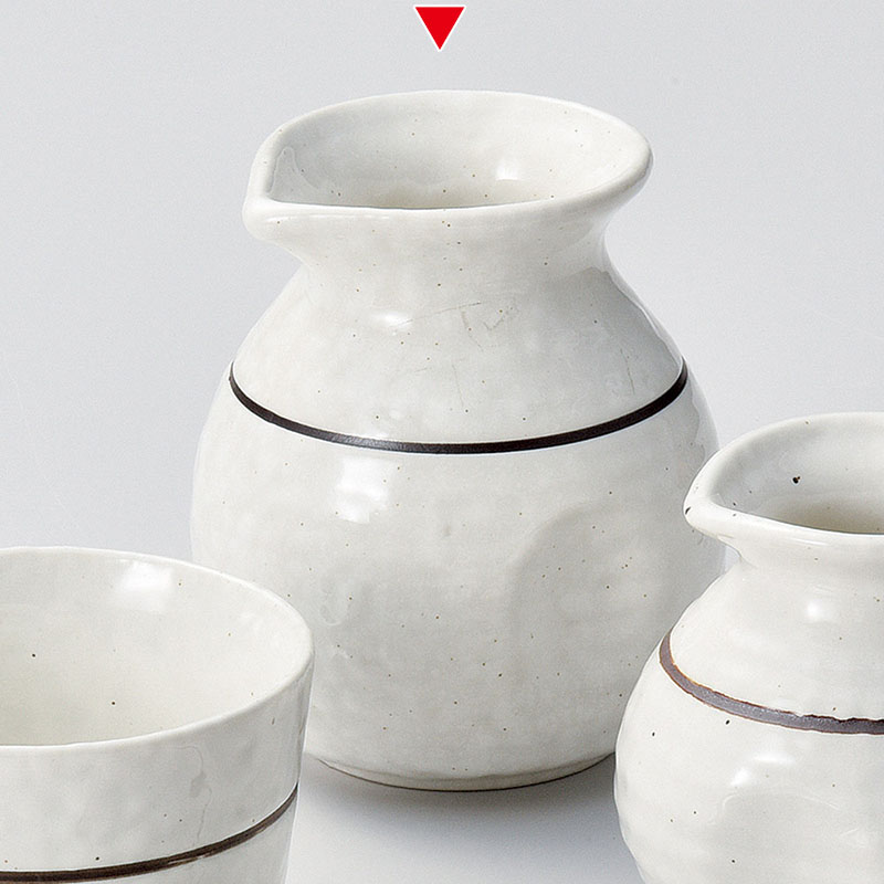 山万 36330-020 粉引ライン2合ダシ入 1個（ご注文単位1個）【直送品】