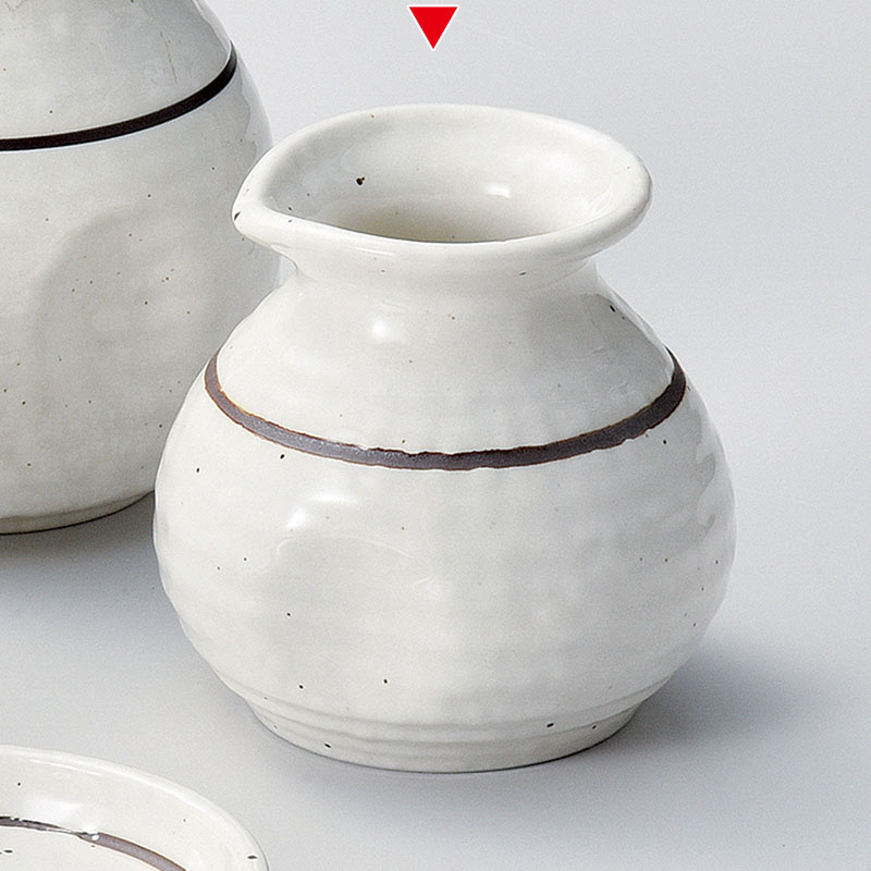 山万 36331-020 粉引ライン1合ダシ入 1個（ご注文単位1個）【直送品】