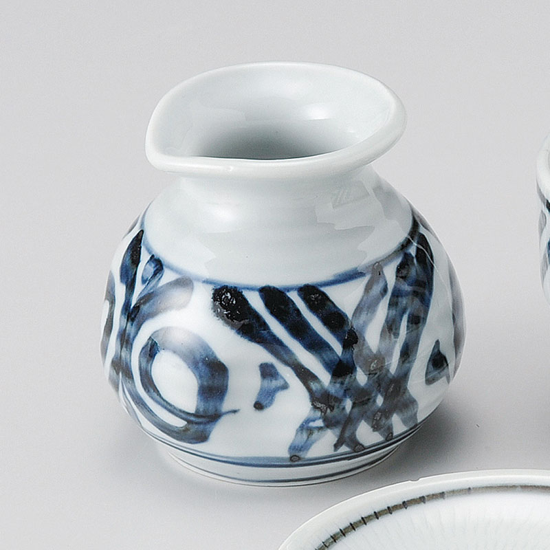 山万 36441-400 古代唐草そば徳利 1個（ご注文単位1個）【直送品】