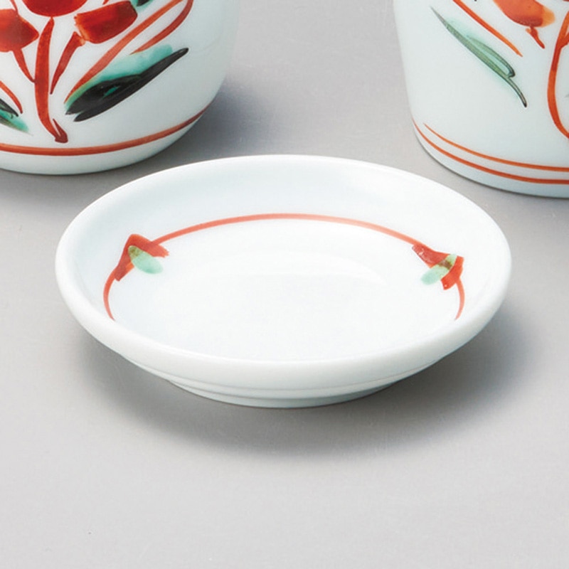 山万 36406-290 手書き吉兆ミニ薬味皿 1個（ご注文単位1個）【直送品】