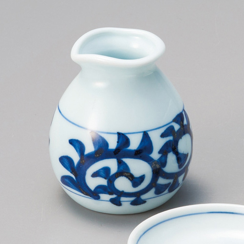 山万 36410-290 たこ唐草ミニそば徳利 1個（ご注文単位1個）【直送品】