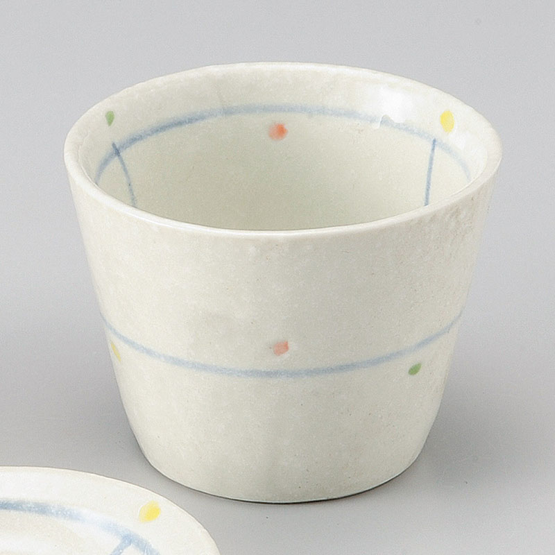 山万 36524-100 三彩水玉そば千代久 1個（ご注文単位1個）【直送品】