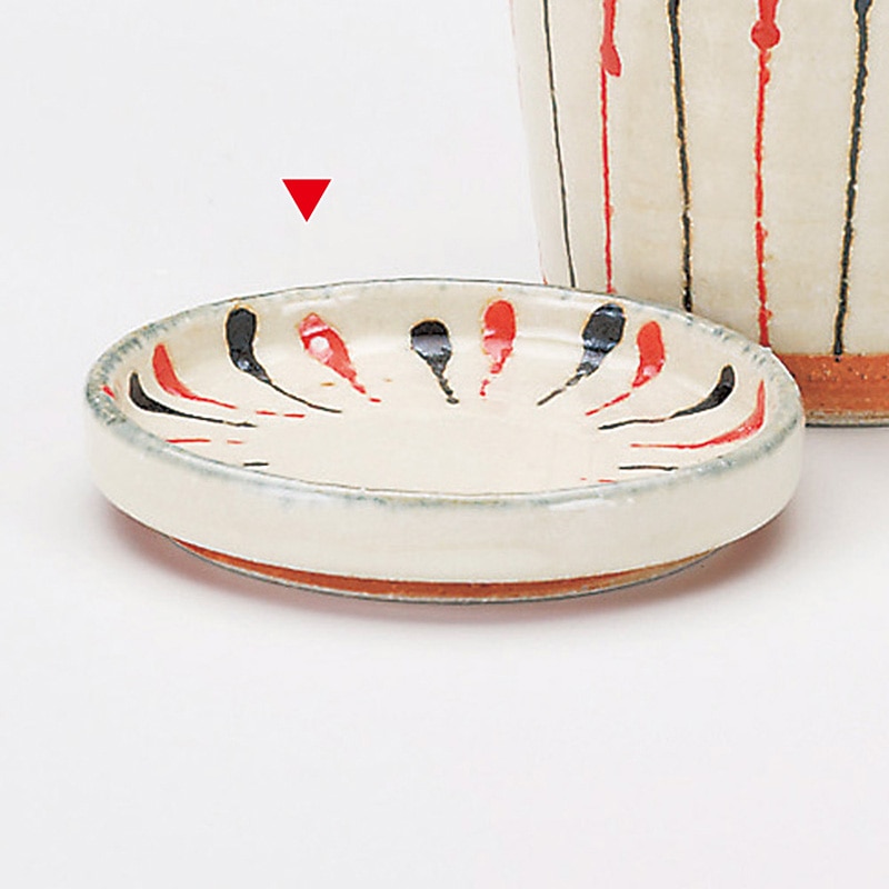 山万 36517-440 一珍十草切立薬味皿 1個（ご注文単位1個）【直送品】