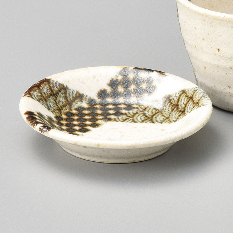 山万 36616-310 白銀彩薬味皿 1個（ご注文単位1個）【直送品】