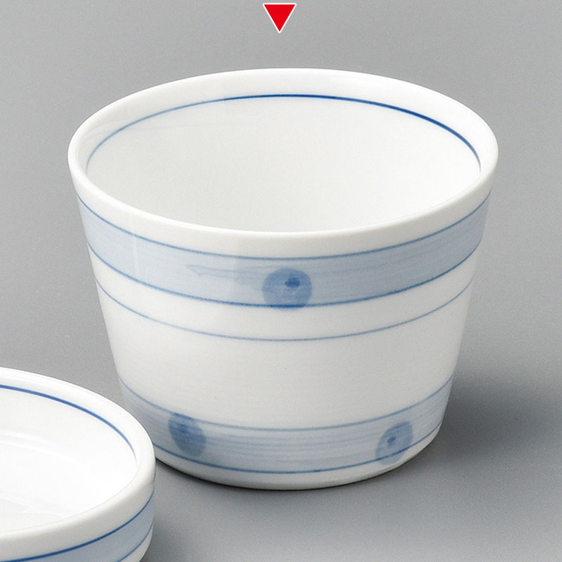 山万 36609-550 ダミラインそば猪口 1個（ご注文単位1個）【直送品】