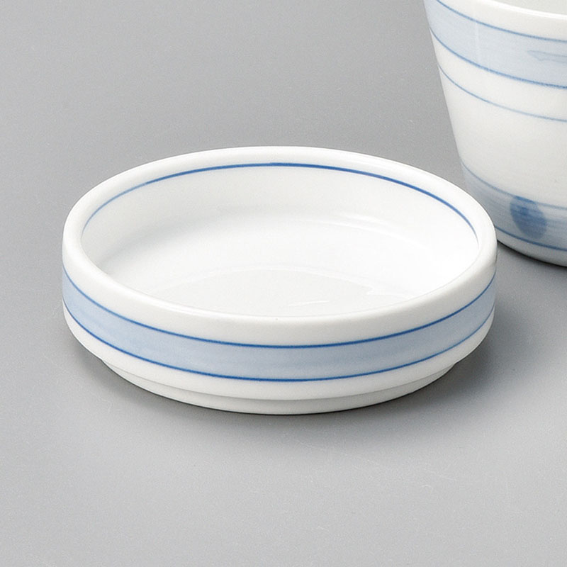 山万 36610-550 ライン薬味皿 1個（ご注文単位1個）【直送品】