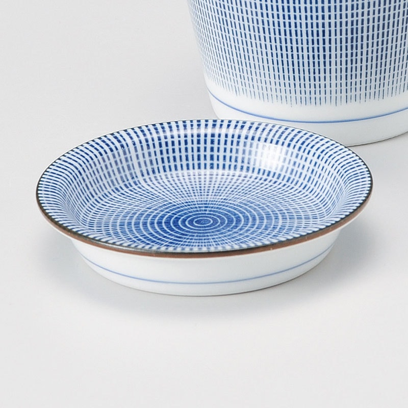 山万 36628-190 千段十草薬味皿 1個（ご注文単位1個）【直送品】