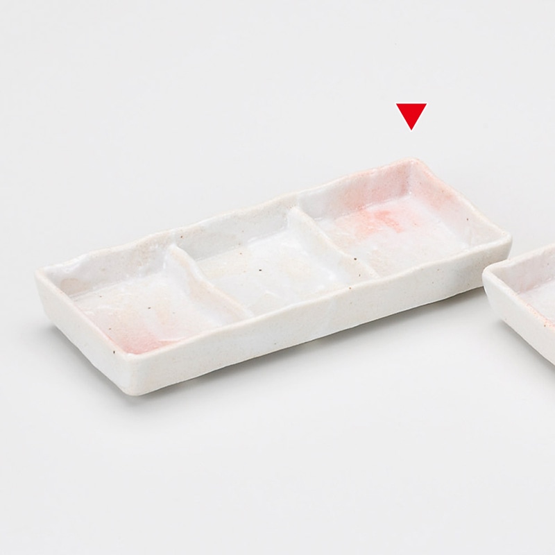 山万 36834-030 桜志野三品皿 1個（ご注文単位1個）【直送品】