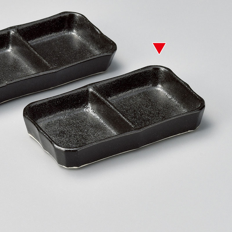 山万 36829-450 瀬戸黒二品皿 1個（ご注文単位1個）【直送品】
