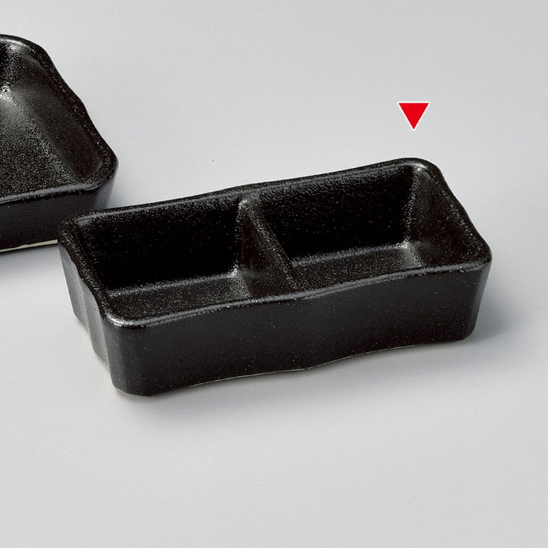 山万 36827-430 瀬戸黒二品皿(小) 1個（ご注文単位1個）【直送品】