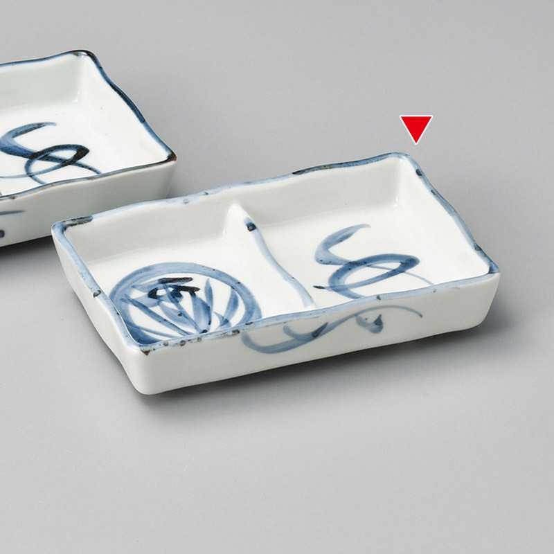 山万 36831-030 手描花二品皿 1個（ご注文単位1個）【直送品】