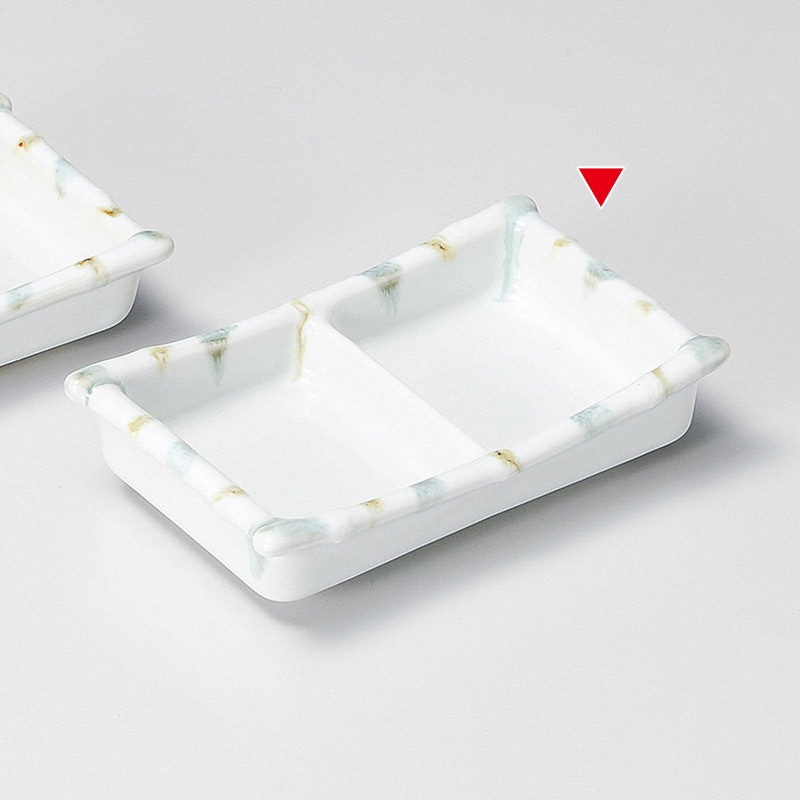 山万 36906-580 糸吹うのふ二品盛 1個（ご注文単位1個）【直送品】