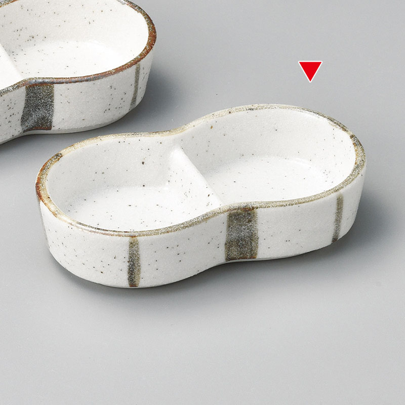 山万 36936-550 志野十草二品盛 1個（ご注文単位1個）【直送品】