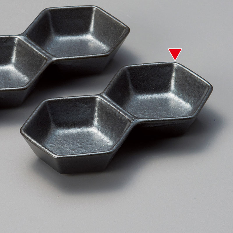 山万 37116-580 ゆず黒六角2連 1個（ご注文単位1個）【直送品】