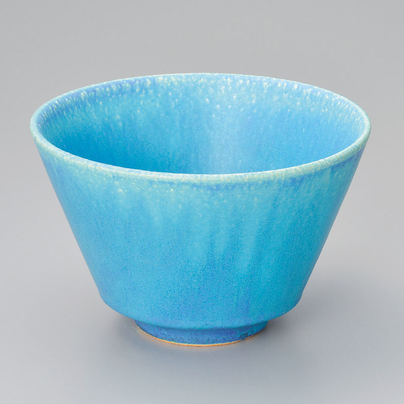 山万 37402-660 トルコブルー6.0深鉢(信楽焼 1個（ご注文単位1個）【直送品】