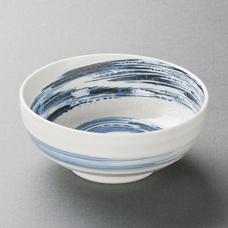 山万 37620-020 粉引清流6.5高台鉢 1個（ご注文単位1個）【直送品】