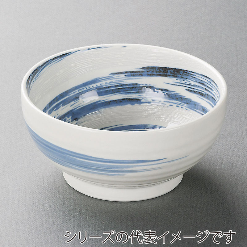 山万 37621-020 粉引清流5.5釜上丼 1個（ご注文単位1個）【直送品】