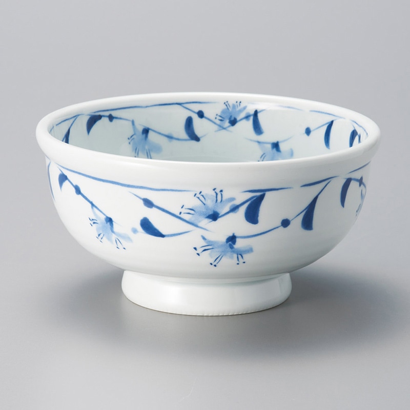 山万 38015-730 花唐草軽量大丼(有田焼) 1個（ご注文単位1個）【直送品】