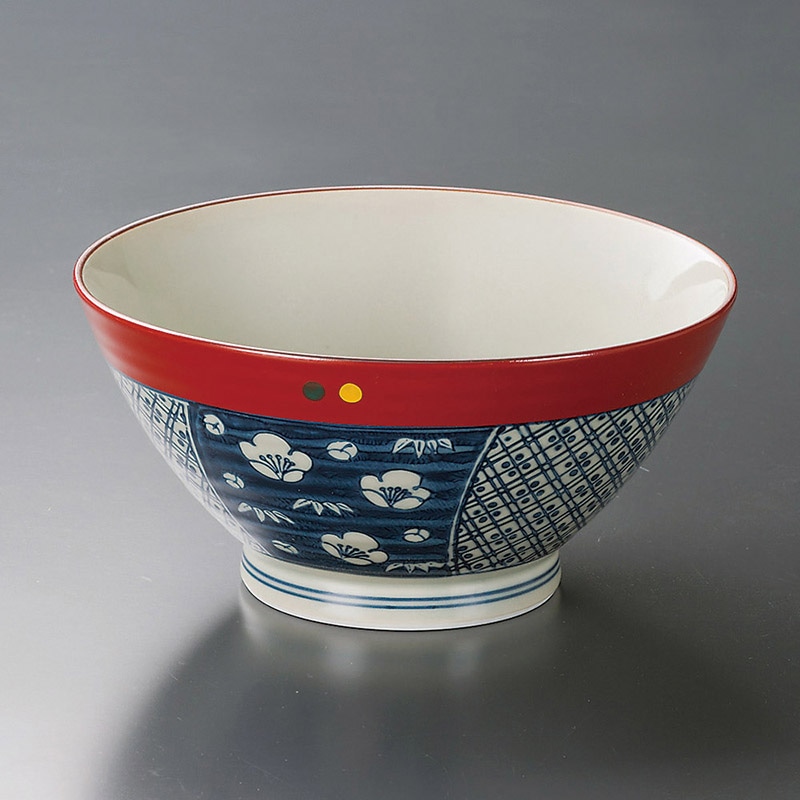 山万 38106-730 朱巻祥瑞反丼(有田焼) 1個（ご注文単位1個）【直送品】