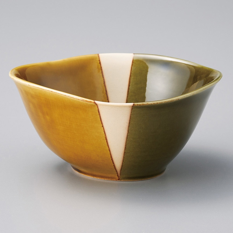 山万 38404-570 黄瀬戸塗分多用丼 1個（ご注文単位1個）【直送品】