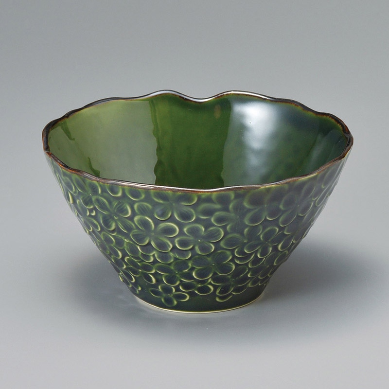 山万 38428-100 花詰織部多用鉢 1個（ご注文単位1個）【直送品】