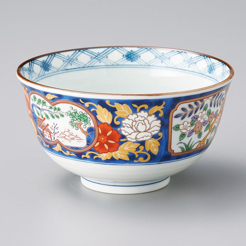 山万 38510-100 金彩牡丹5.2反型丼 1個（ご注文単位1個）【直送品】