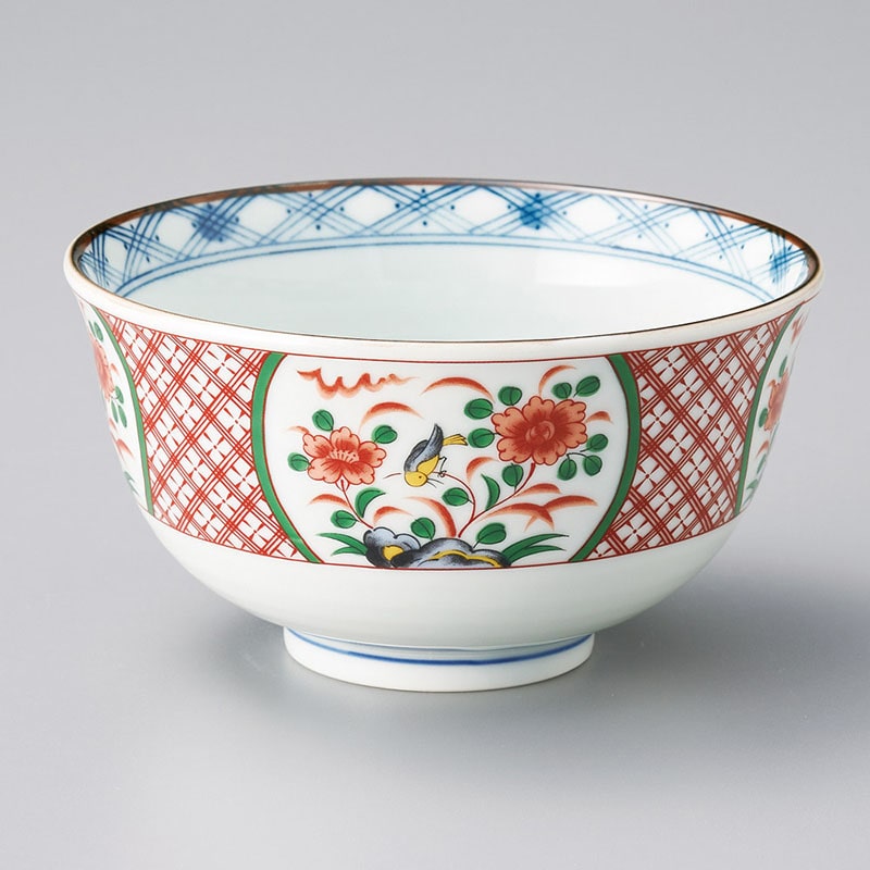 山万 38512-100 間取花鳥5.2反型丼 1個（ご注文単位1個）【直送品】