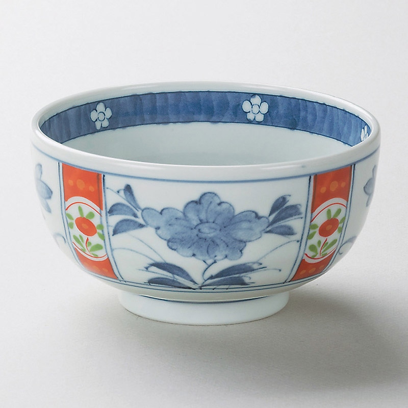 山万 38515-730 錦間取花どんぶり 1個（ご注文単位1個）【直送品】