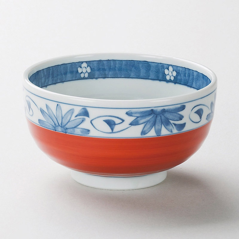 山万 38516-730 錦赤巻どんぶり 1個（ご注文単位1個）【直送品】