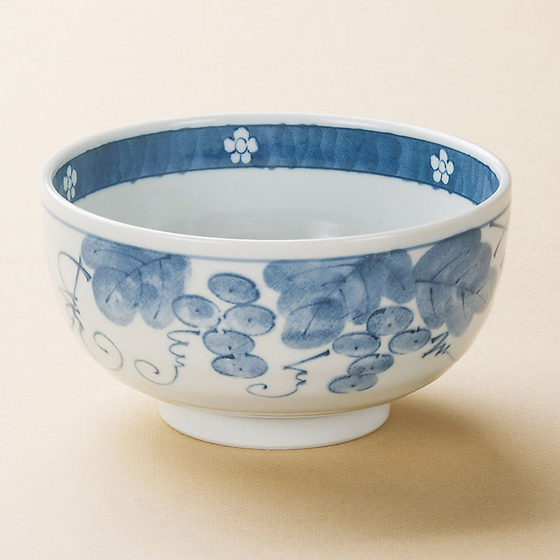 山万 38518-730 ぶどうどんぶり 1個（ご注文単位1個）【直送品】