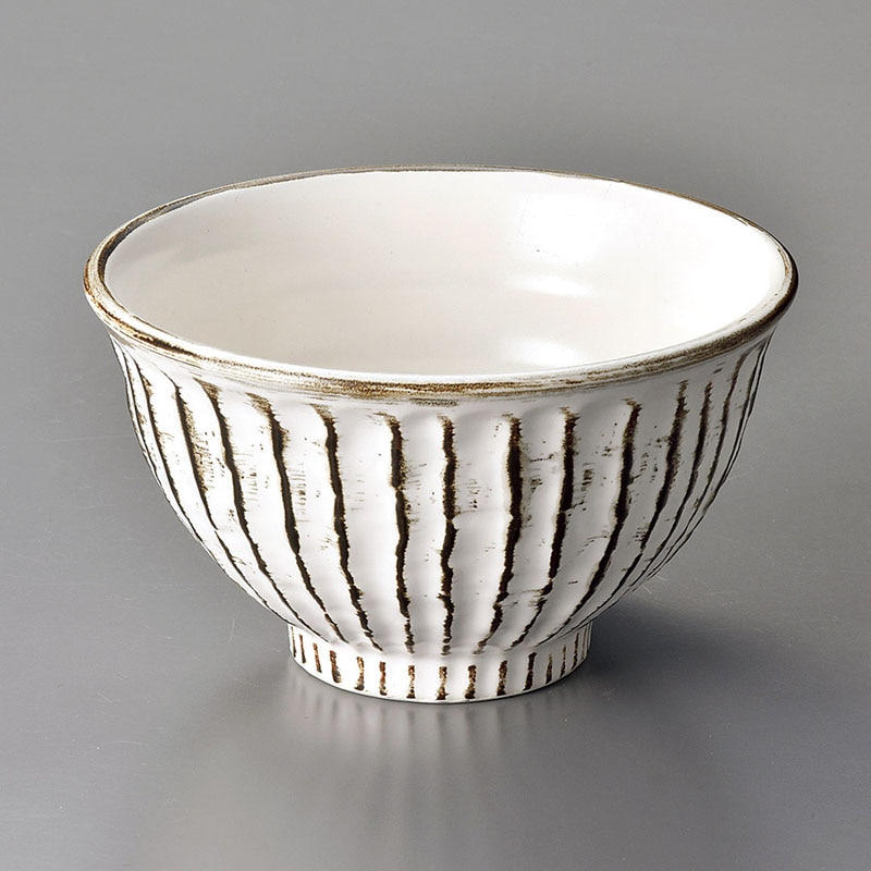 山万 38705-400 錆粉引しのぎ5.0丼 1個（ご注文単位1個）【直送品】