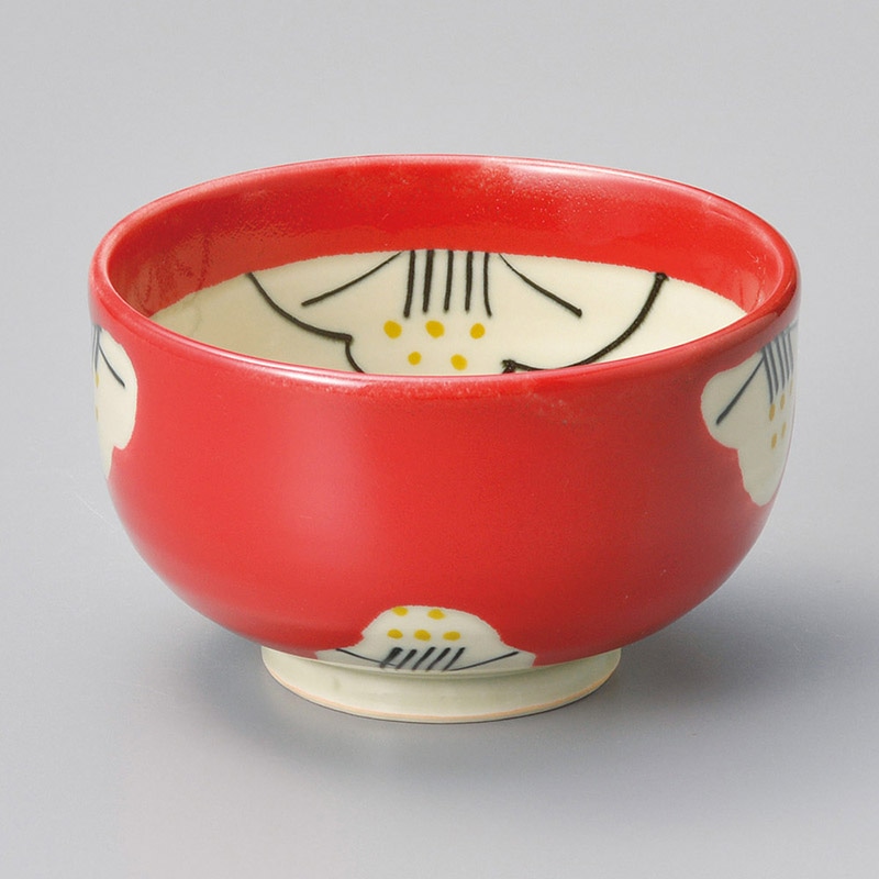 山万 39008-250 赤椿夏目4.5丼 1個（ご注文単位1個）【直送品】