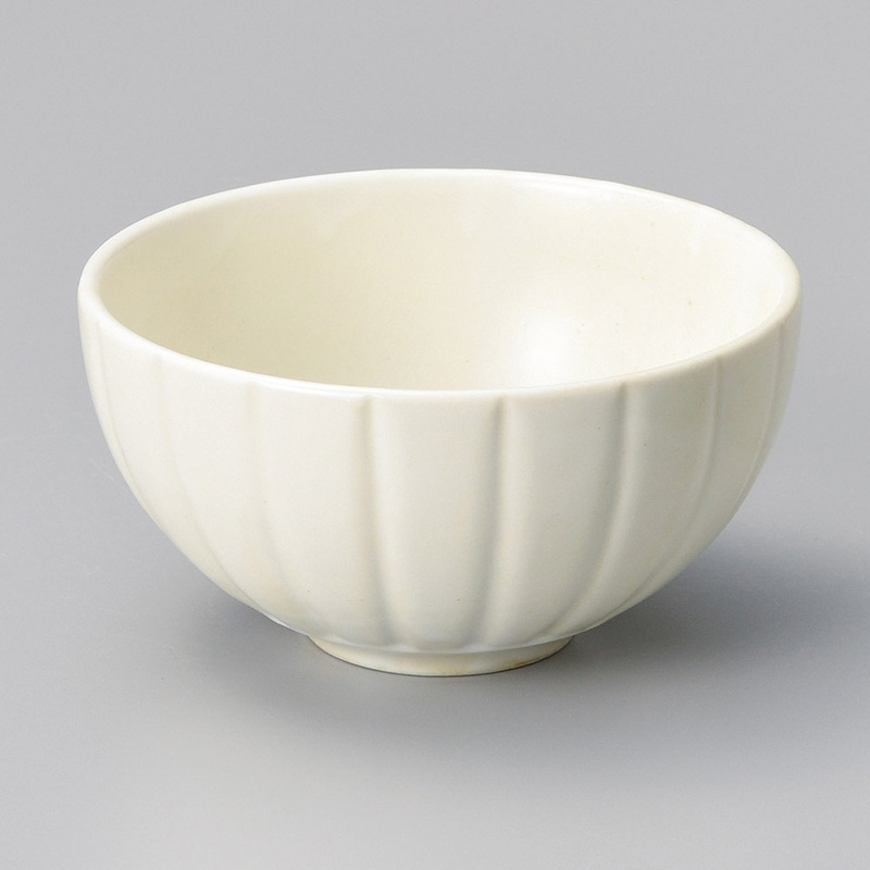 山万 39021-190 白マット彫り4.5丼 1個（ご注文単位1個）【直送品】