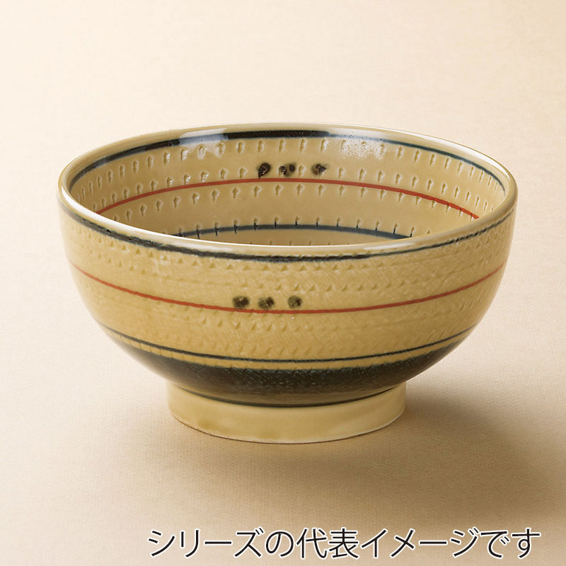 山万 39202-190 黄瀬戸たまお4.5夏目丼 1個（ご注文単位1個）【直送品】