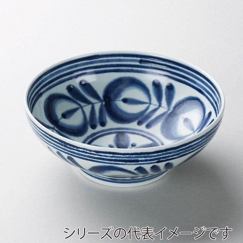 山万 39209-730 モダンブルーボウル M 有田焼 1個(ご注文単位1個)【直送品】