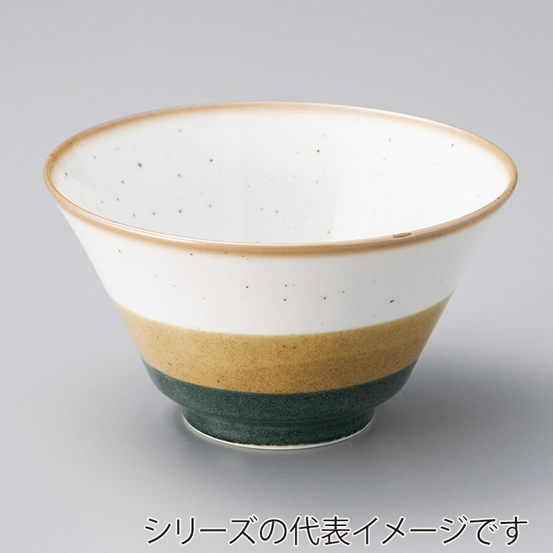 山万 39541-180 いろわけ三彩5.0反丼 1個（ご注文単位1個）【直送品】