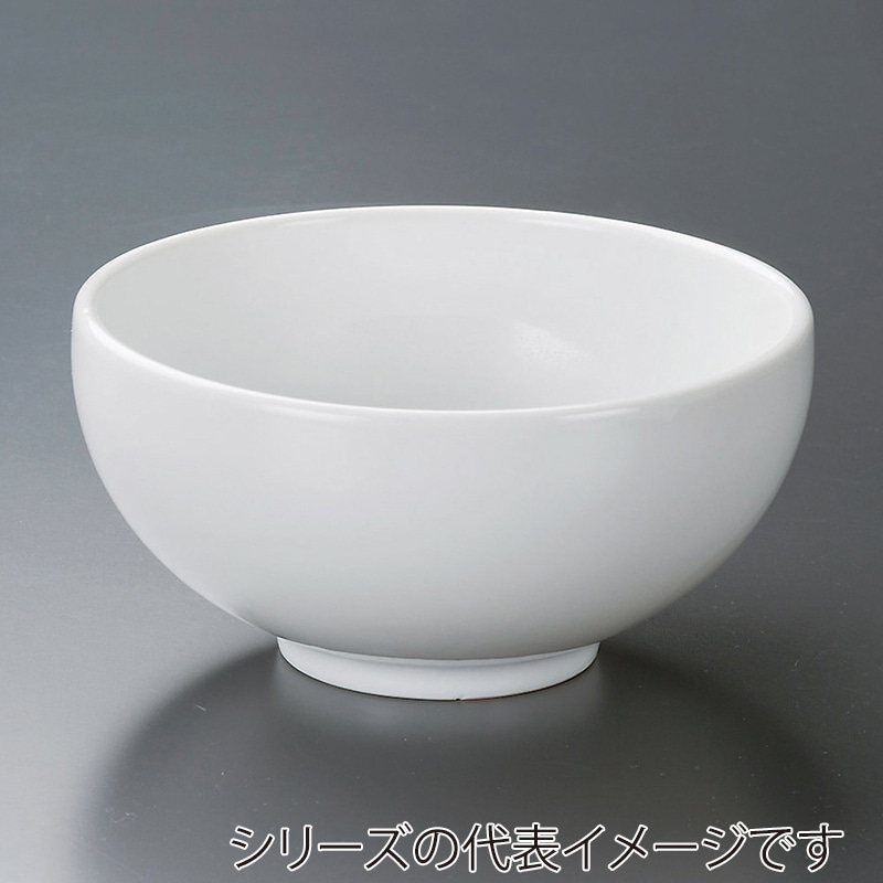 山万 39431-020 白5.0多用丼 1個（ご注文単位1個）【直送品】