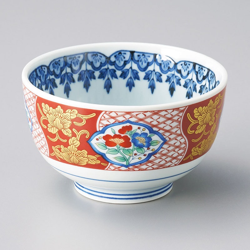 山万 39622-100 桔梗4寸多用丼 1個（ご注文単位1個）【直送品】